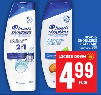 Food Basics Head & shoulders hair care offer