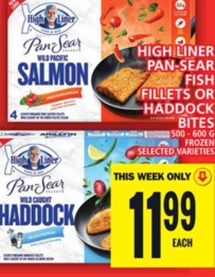 Food Basics High liner pan-sear fish fillets or haddock bites offer