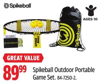 Canadian Tire Spikeball outdoor portable game set offer
