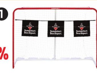 Canadian Tire Street hockey protective and goals and replacement nets offer