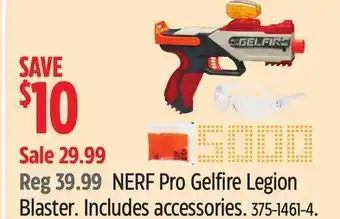 Canadian Tire Nerf pro gelfire legion blaster offer