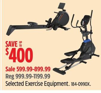 Canadian Tire Horizon selected exercise equipment offer