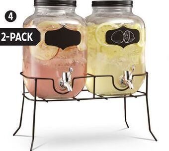Canadian Tire 4l glass beverage dispenser offer