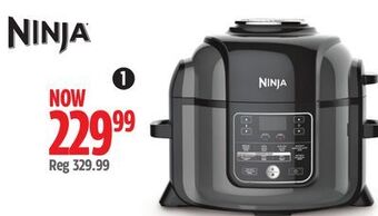 Canadian Tire Ninja foodi crisps pressure cooker with air fryer, 6.5-qt offer
