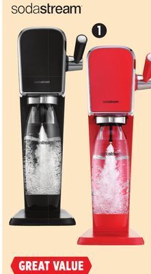 Canadian Tire Sodastream art sparkling water maker offer