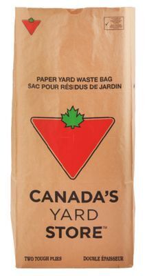Canadian Tire Ctc yard waste 2-ply paper bags, 20-pack offer