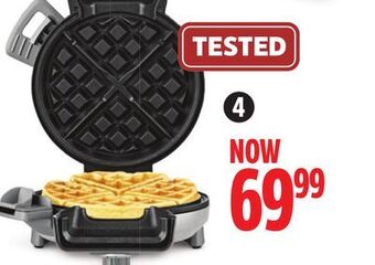 Canadian Tire Cuisinart vertical waffle maker offer