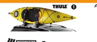 Canadian Tire Thule hull-a-port pro rooftop kayak carrier offer