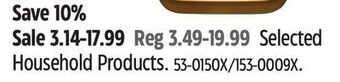 Canadian Tire Selected household products offer