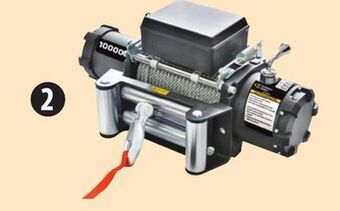 Canadian Tire Tundra tested heavy duty truck winch, 10,000-lb offer