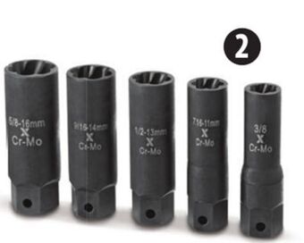 Canadian Tire Maximum 5-pc impact bolt/nut remover offer