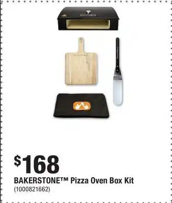 Home Depot Bakerstone™ pizza oven box kit offer