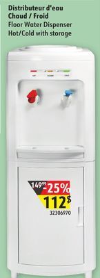 Sushi Shop Floor water dispenser hot/cold with storage offer