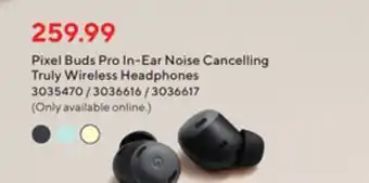 Staples Pixel buds pro in -ear noise cancelling truly wireless headphone offer