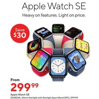 Staples Apple watch se offer