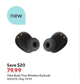 Staples Jbl vibe buds true wireless earbuds offer