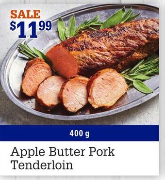 M & M Food Market Apple butter pork tenderloin offer