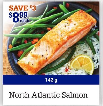 M & M Food Market North atlantic salmon offer