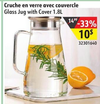 Sushi Shop Glass jug with cover offer