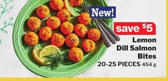 M & M Food Market Lemon dill salmon bites offer