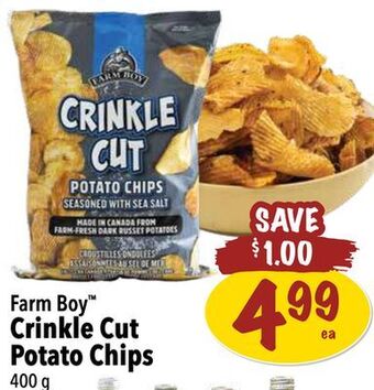 Farm Boy Farm boy™ crinkle cut potato chips offer