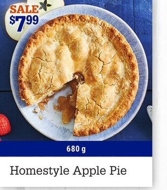 M & M Food Market Homestyle apple pie offer
