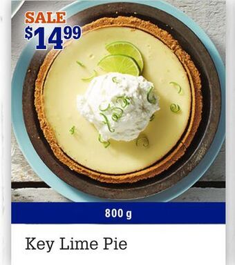 M & M Food Market Key lime pie offer