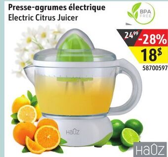 Sushi Shop Hauz electric citrus juicer offer