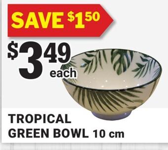 M & M Food Market Tropical green bowl offer