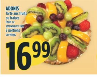 Marché Adonis Adonis fruit or strawberry tart offer
