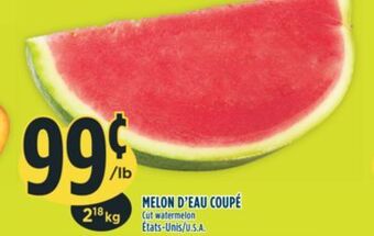 Marché Adonis Cut watermelon offer
