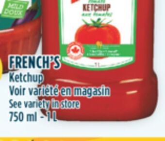 Marché Adonis French's ketchup offer