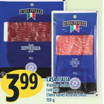 Marché Adonis Casa italia cold cuts offer