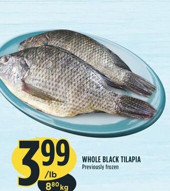 Marché Adonis Whole black tilapia offer