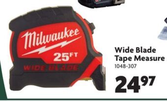 Home Hardware Wide blade tape measure offer