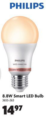 Home Hardware 8.8w smart led bulb offer