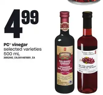 Zehrs Markets Pc® vinegar, 500 ml offer