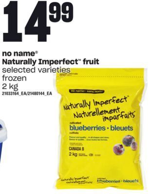 Zehrs Markets No name® naturally imperfect™ fruit, 2 kg offer