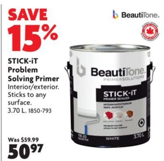 Home Hardware Stick-it problem solving primer offer