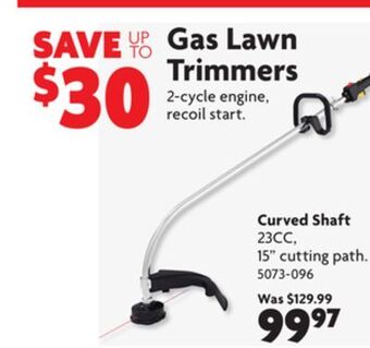 Home Hardware Gas lawn trimmers offer