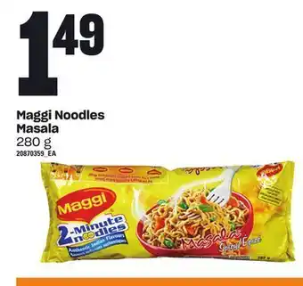 Zehrs Markets Maggi noodles masala, 280 g offer