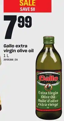 Zehrs Markets Gallo extra virgin olive oil, 1 l offer