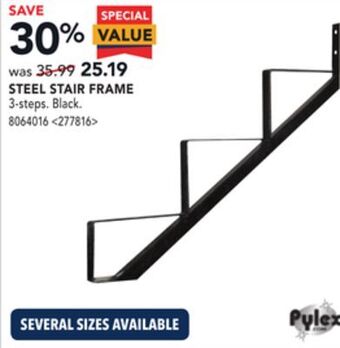 RONA Steel stair frame offer