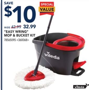 RONA Easy wring mop & bucket kit offer