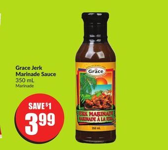 FreshCo Grace jerk marinade sauce 350 ml offer