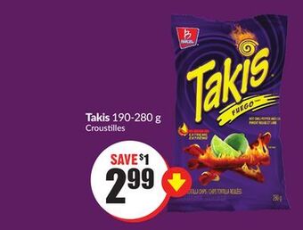 Chalo FreshCo Takis 190-280 g offer
