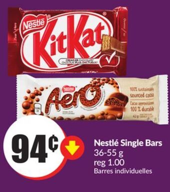 Chalo FreshCo Nestlé single bars 36-55 g offer