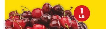 Giant Tiger 1 lb cherries offer