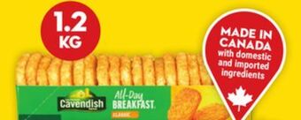 Giant Tiger Cavendish farms patties offer