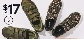 Giant Tiger Boy's athleisure footwear offer